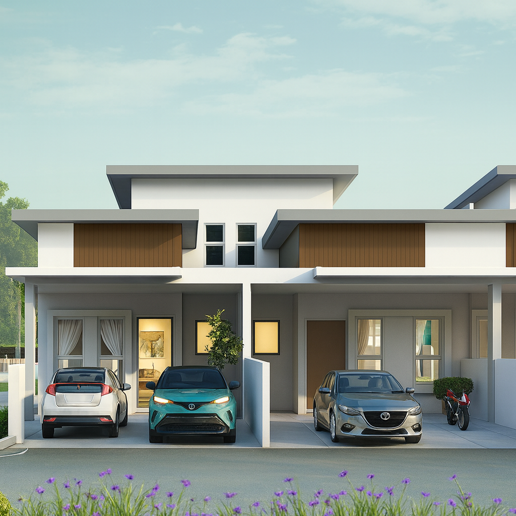 Single Storey Terrace House in Impiana Bayu, Kluang